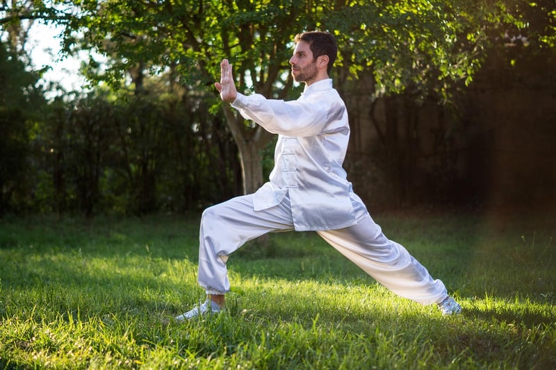 Tai Chi Sword Pose